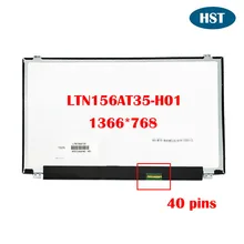15.6 inch Slim LTN156AT35-H01 LTN156AT35 H01 Laptop LCD LED Screen Display 1366*768 40 Pins Tested Replacement