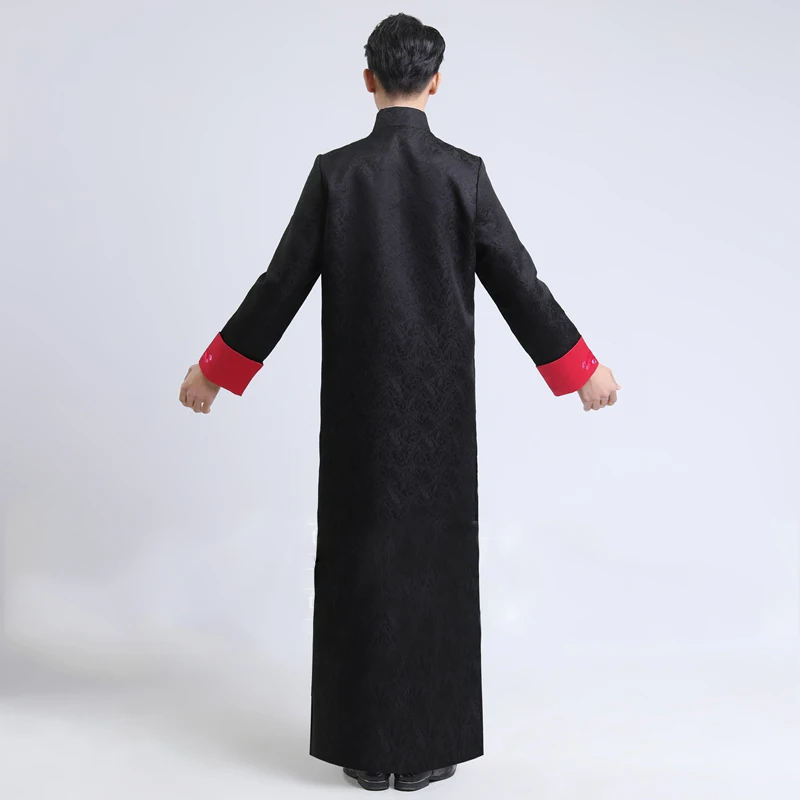 Традиционный мужской вышитый Qipao древний стиль Изысканный Мужской жених