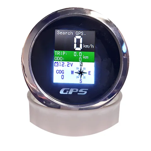 85 Мм GPS-спидометр С Регулируемым Вольтметром Для Езды, TFT-экран Для Автомобилей, Лодок, Подвесных Моторов, Яхт