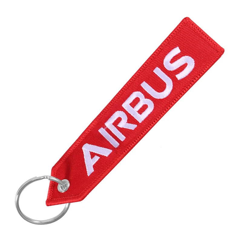 Брелок для ключей с двухсторонней вышивкой авиационный брелок специальными