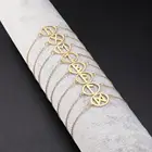 Небольшой талисман браслет Dawapara, винтажный браслет из нержавеющей стали с изящными рунами