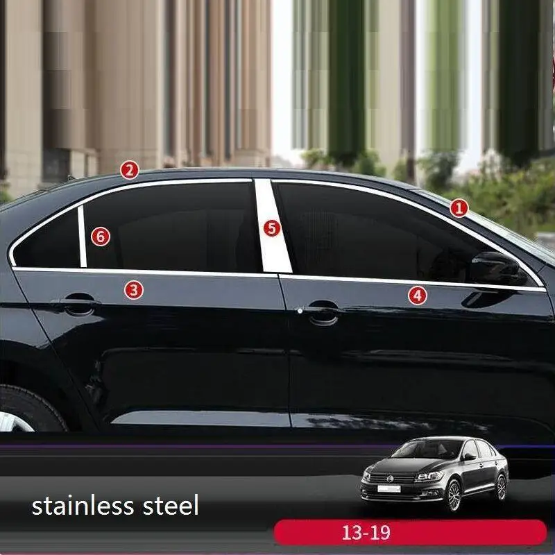 Автомобильное окно внешний хромированный декоративный модифицированный яркий