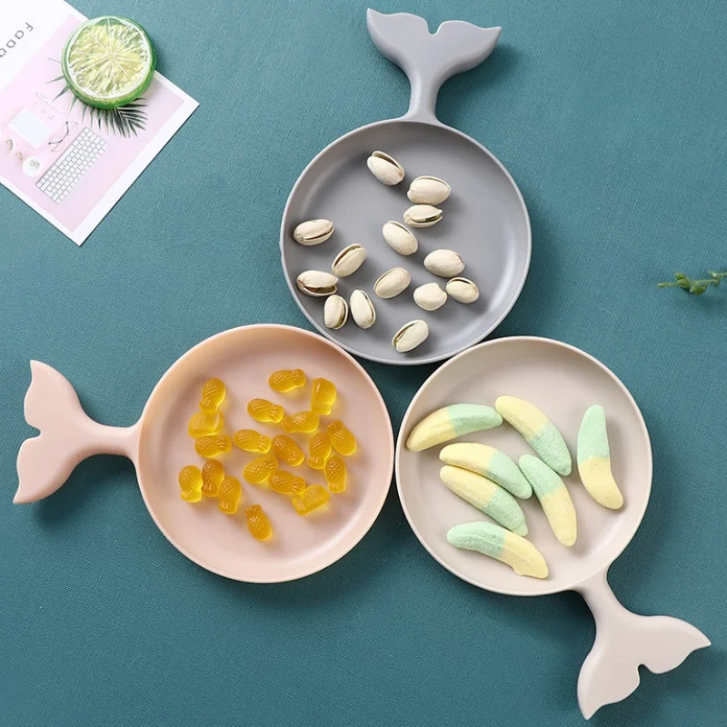 2020 Фруктовая тарелка закуска в Северной Европе маленькая с рыбным хвостом форме