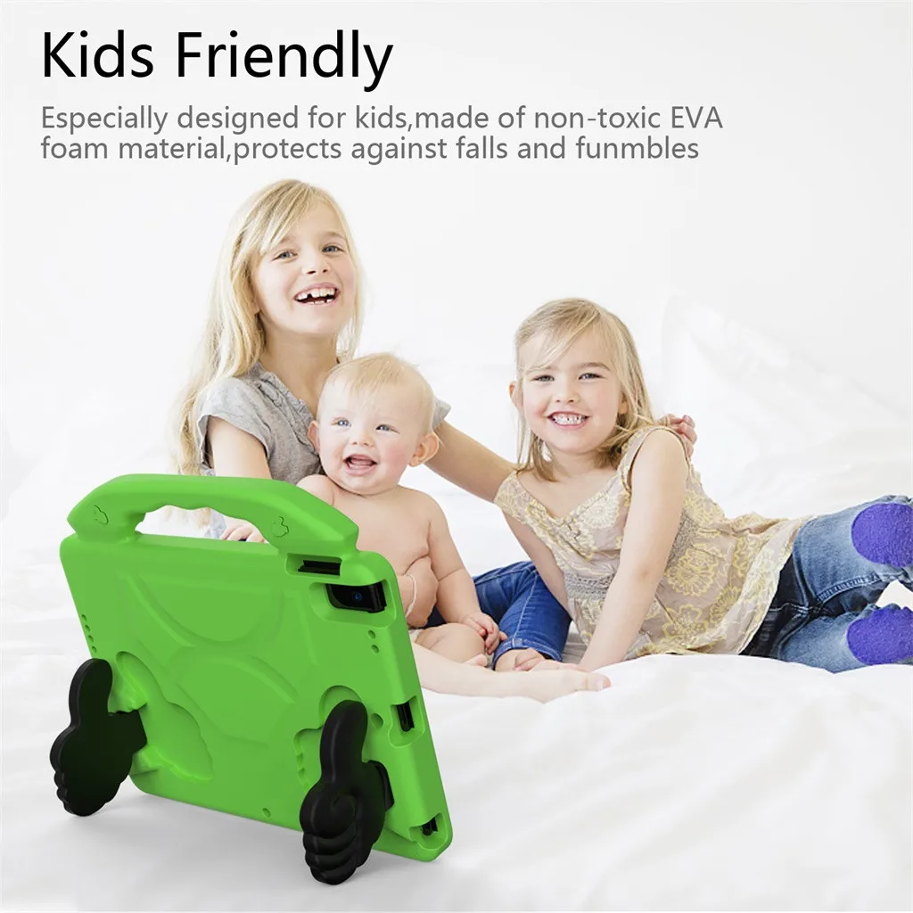 Чехол Kid'sTablet для ipad 10 2 7 2019 безопасный детей с резиновой ручкой подставка