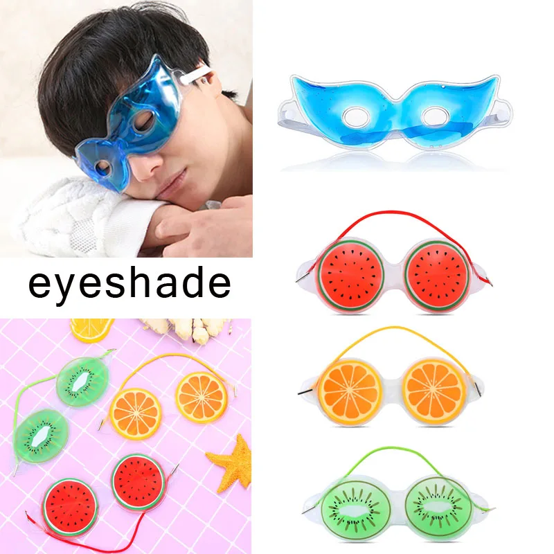 

Фруктовая ледяная компрессионная маска, снимает усталость, уменьшает темные круги, портативный гель для холодных глаз, удаляет черные доро...