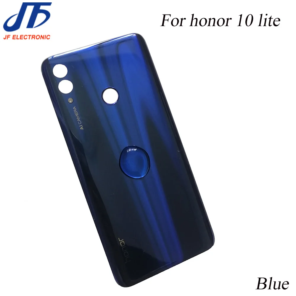 5 шт. для huawei Honor 10 Задняя стеклянная крышка батарейного отсека задняя дверь Корпус Крышка батарейного отсека Honor 10 Lite Задняя стеклянная панель