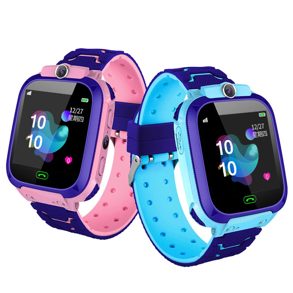 

2021NEW GPS Smart Watch For Children SOS Positioning Multifunctional Smart Watch Waterproof IP67 IOS Android Watch Kids Gift