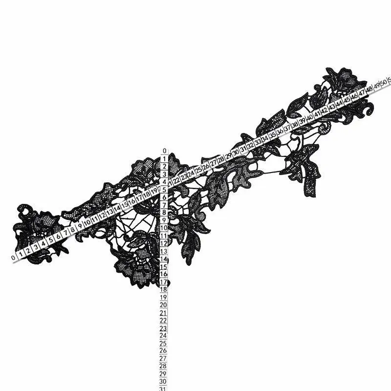 Вышивка с круглой горловиной для творчества искусственные Съемная воротники