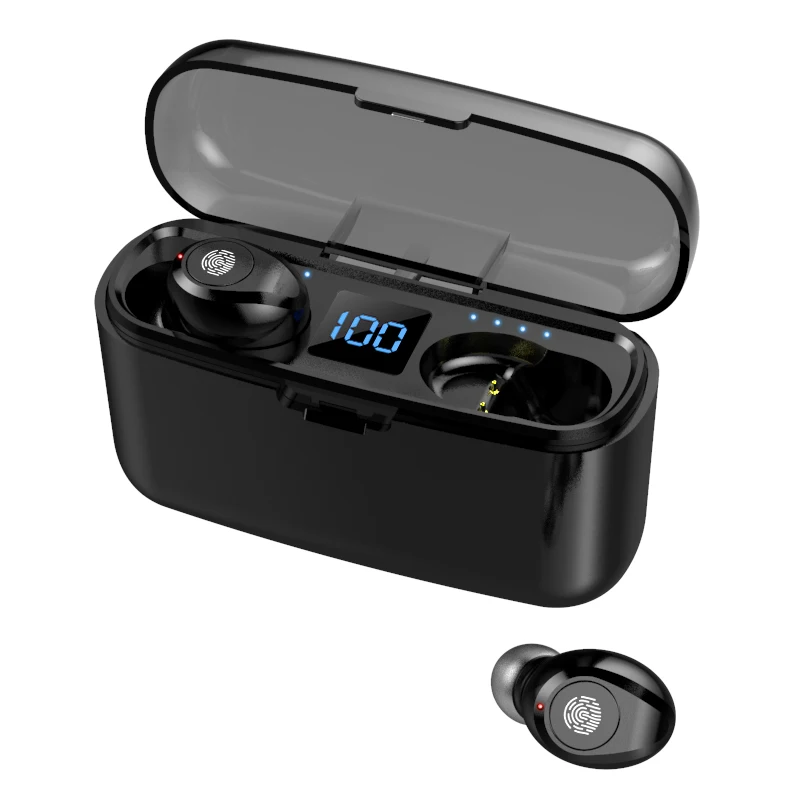 TWS-наушники F9 с поддержкой Bluetooth и светодиодным дисплеем | Электроника