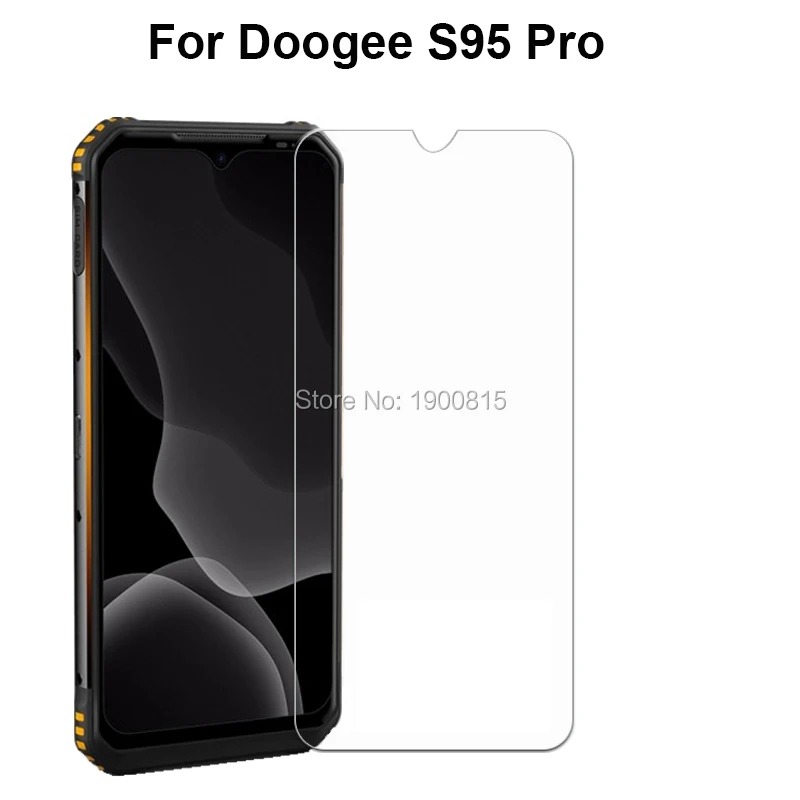 

Защитное закаленное стекло Для doogee s95 pro 6,3 дюйма 9h 2.5d, защитная пленка, Взрывозащищенная прозрачная зеркальная пленка