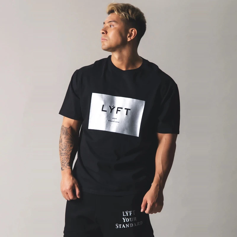 JP & британского бренда Мужская хлопковая футболка с короткими рукавами для