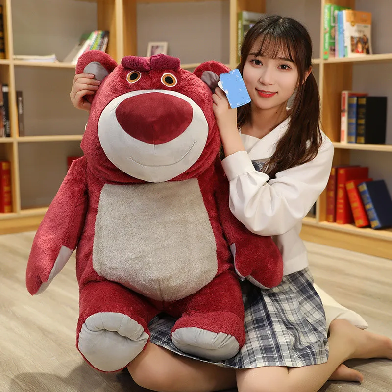 

30cm Strawberry Bear Doll Plush Toy 40cm 50cm 60cm Disney Toys 20cm Doll Plush Dolls Strawberry Fragrance For Students And Girls