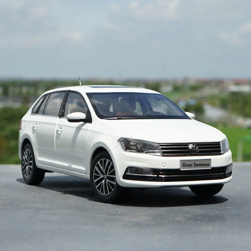 

Модель автомобиля из сплава 1/18, литье под давлением, оригинальная Шанхай, Volkswagen Santana Travel Edition, Haona, коллекционные игрушки для взрослых, для дет...