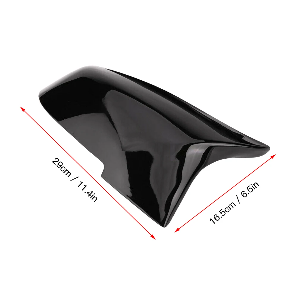 

2pcs Gloss Black Rear View Mirror Cover Cap For BMW F20 F21 F22 F30 F32 F36 X1 F87 M3 Car Accessories