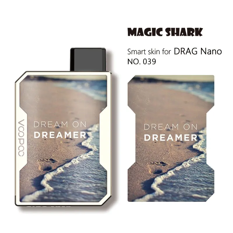 Magic Shark Fashion Venum английские слова Китай 1 шт./лот чехол наклейка пленка для Voopoo Drag Nano