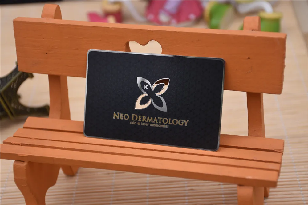 Печатный Серебряный/золотая металлическая карточка текстура фон глянцевый