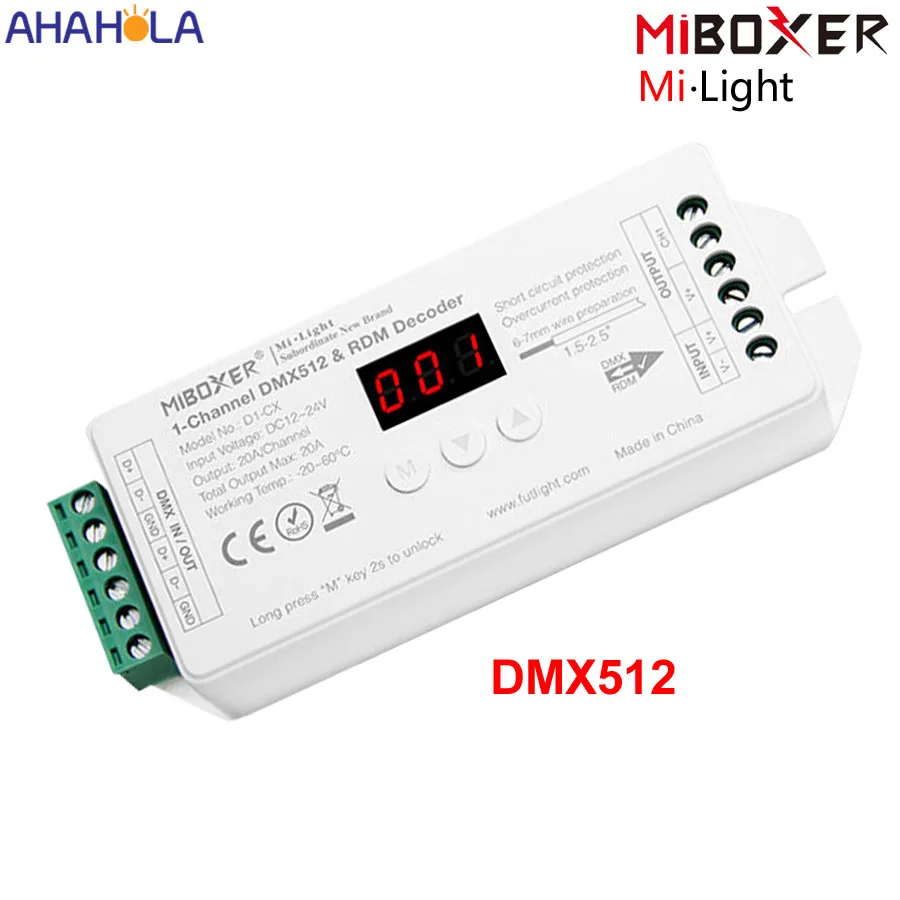 

Декодер Mi Light, 12 В, 24 В постоянного тока, 1CH 2CH 3CH 4CH 5CH DMX512 декодер светильник Rgb Rgbw Rgbcct Dmx 512 декодер