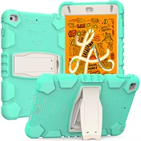 rainbow for ipad mini case 5th generation kids girls colorful rugged shockproof case stand cover for ipad mini 4th a2133