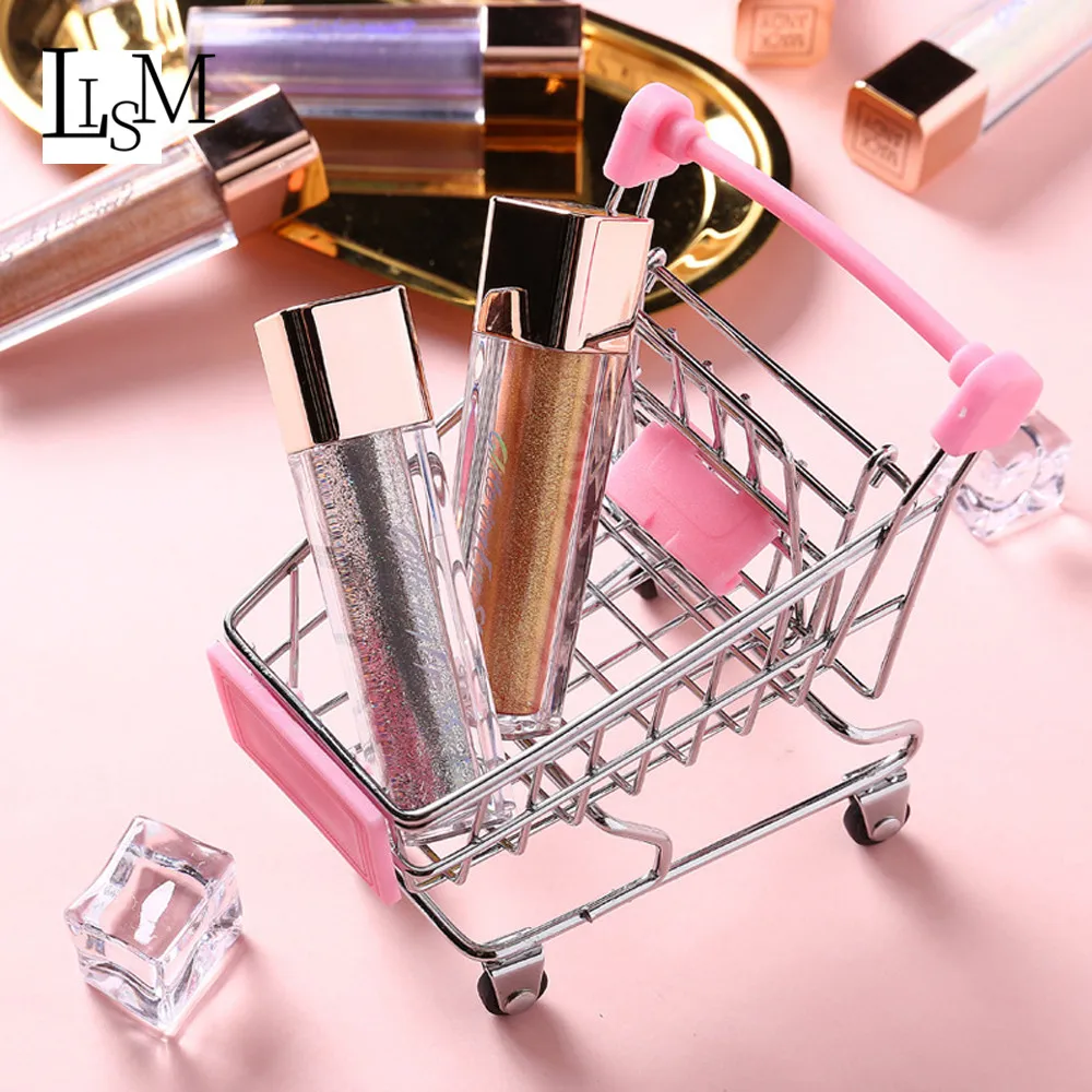 LISM блеск жидкие тени для век стойкий макияж Жидкие водонепроницаемые мерцающие