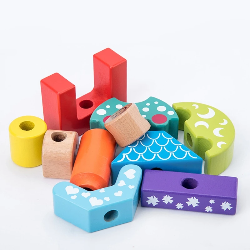 

The New Sun and Moon Day and Night Children's Building Puzzle Creative Toy Multi-Functional Building Scenario