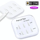 61218 шт., наконечники для карандашей Apple Pencil 1-го2-го поколения, двухслойный запасной перо для стилуса iPad, мягкие и твердые,    