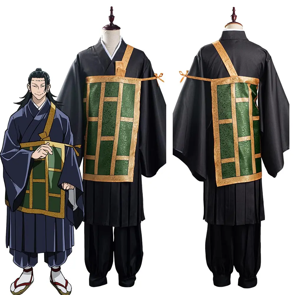 

Anime Jujutsu Kaisen Suguru Getou Cosplay Costume Japanese Monk Uniform Suit Halloween Christmas Costumes