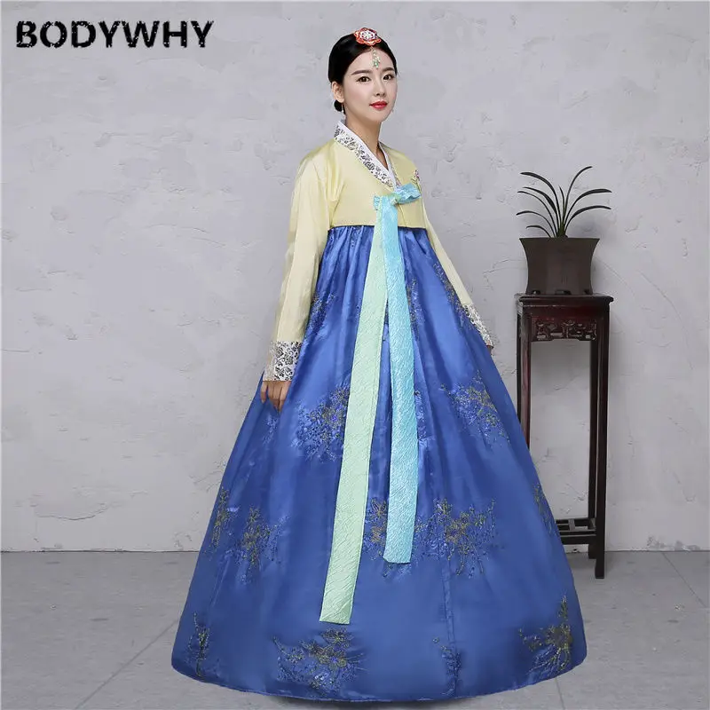 Модное платье Hanbok традиционная корейская одежда корейские национальные костюмы