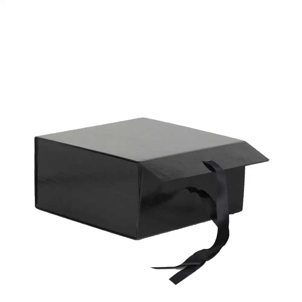 100 шт. Складная магнитная бумажная коробка для париков и ленточная