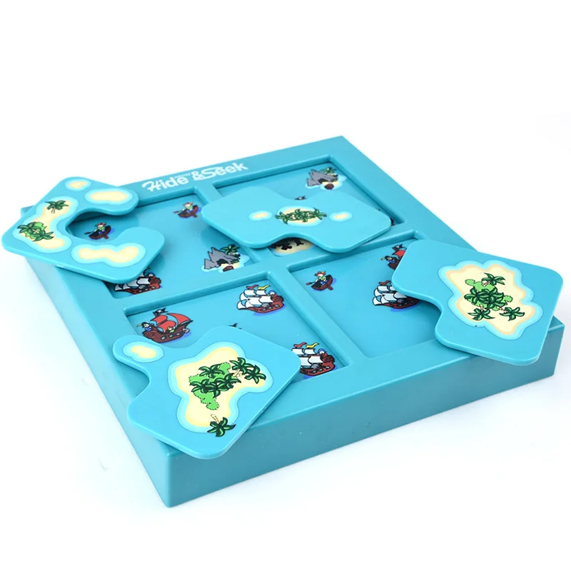 Пираты прятки интеллектуальные настольные игры 48 вызовов с книгой решений Smart