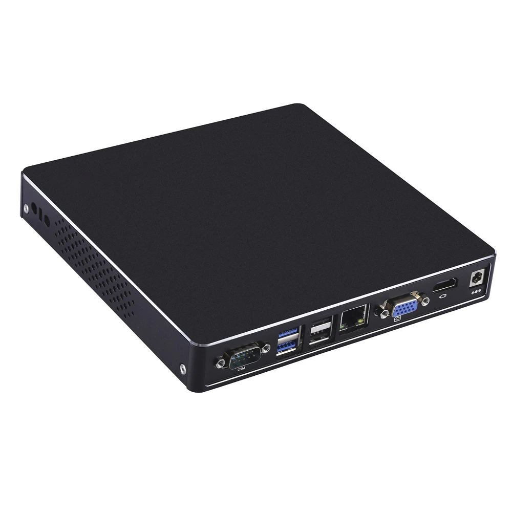 Mini PC Desktop Computer Black Intel Core I7 3537U Windows 10/Ubuntu [HUNSN BH08SL] (COM/VGA/HD/LAN/8USB2.0/Fan) | Компьютеры и офис