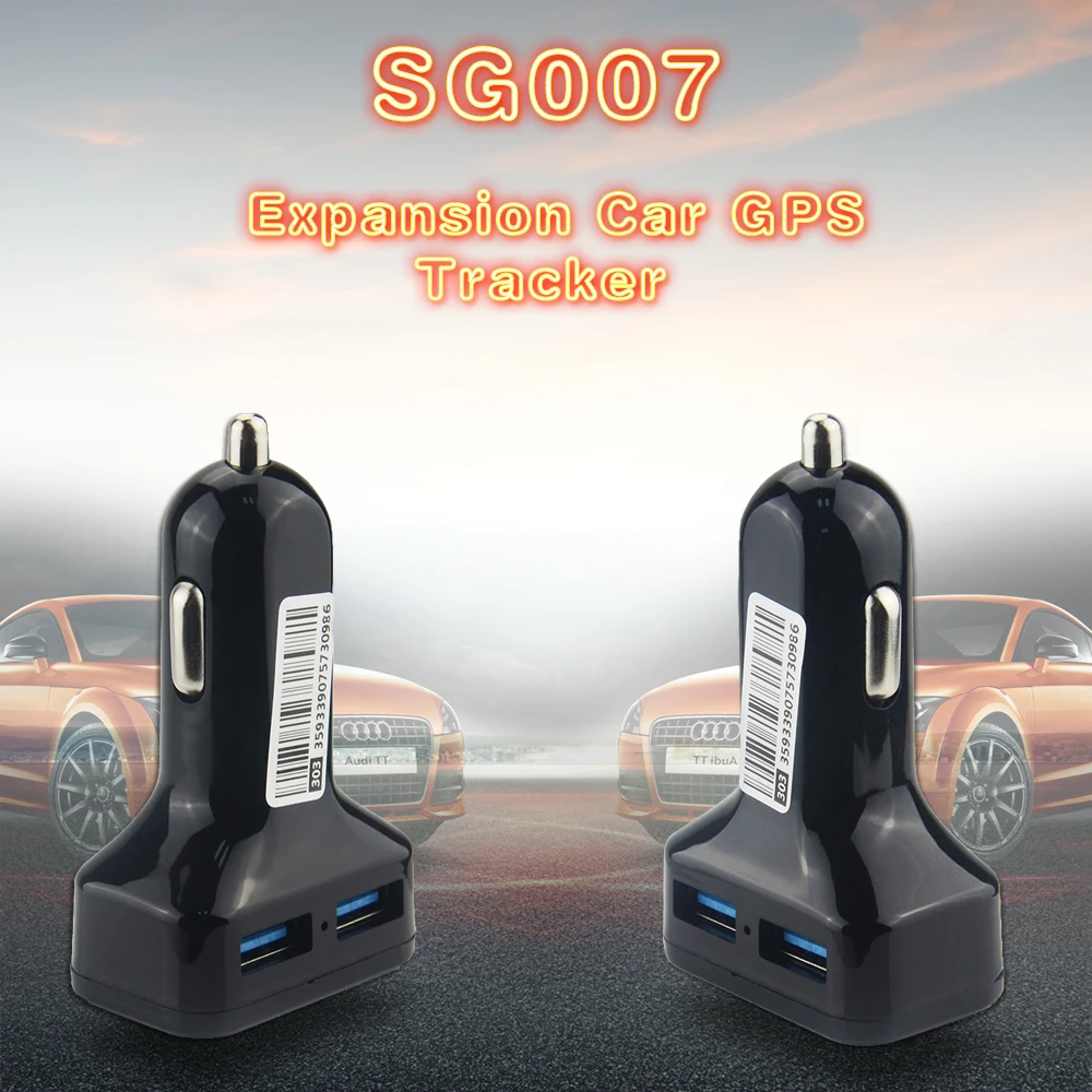Многофункциональное автомобильное зарядное устройство SG007 GPS трекер добавление