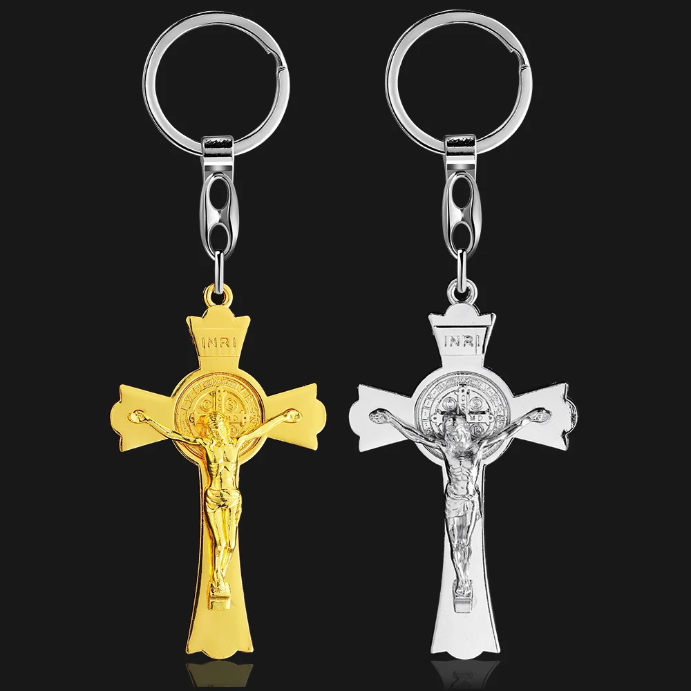 

Catholic Christian Saint Benedict Fashion Men's and Women's Necklace Jewelry Pendant Exquisite Car Bag Keychain Pendant