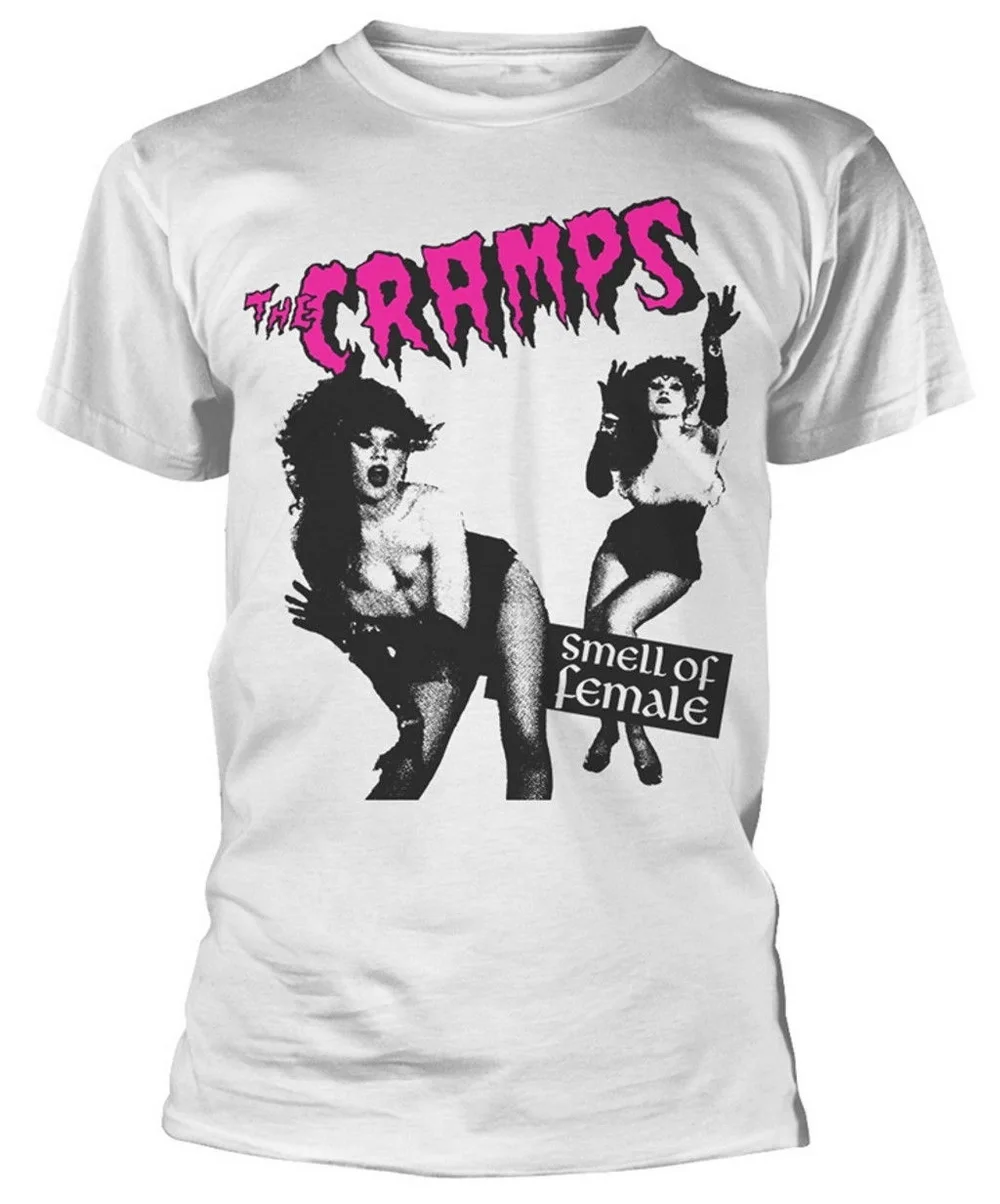 The Cramps 'запах женщины' (белый) футболка новая хлопковая Футболка модная крутая