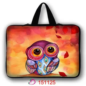 owl laptop sleeve pouch 14 13 12 15 10 17 laptop case for lenovo dell sony chuwi hi12 10 chromebook bag 15 6 for huawei matebook free global shipping