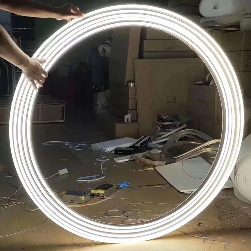 Креативная ротарная люстра "Глобус" с большим светодиодным кольцом, 360-градусной поворотной, для декора гостиной (новинка 2020 года).