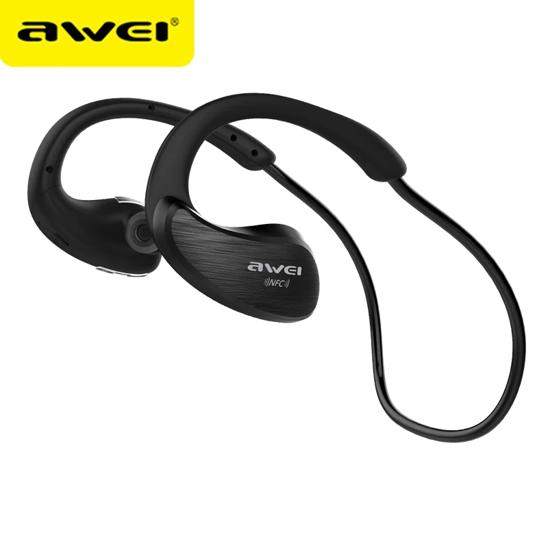 AWEI A885BL Bluetooth наушники беспроводные с микрофоном NFC Спортивная гарнитура
