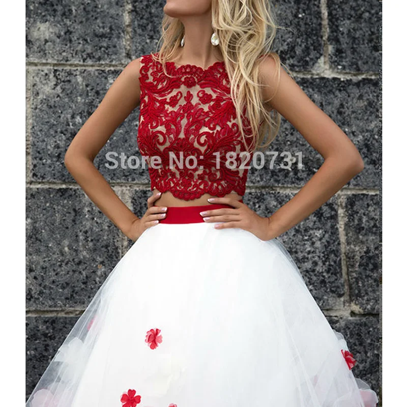 Пышные Красные Бальные платья с аппликацией и кристаллами на молнии 16 платьев