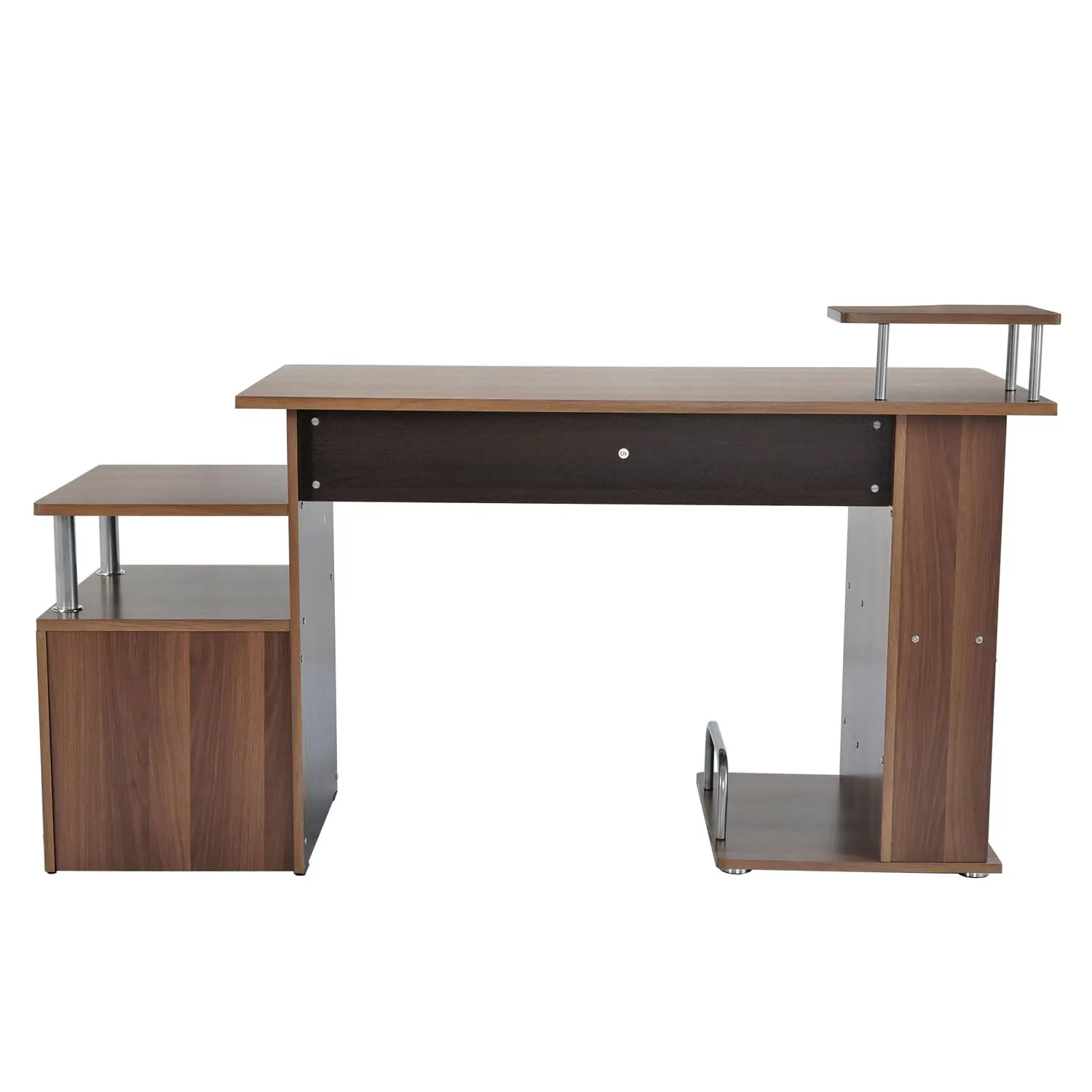 Домашний стол для офисного компьютера дерево 152x60x80 см коричневый|Столы ноутбука| |