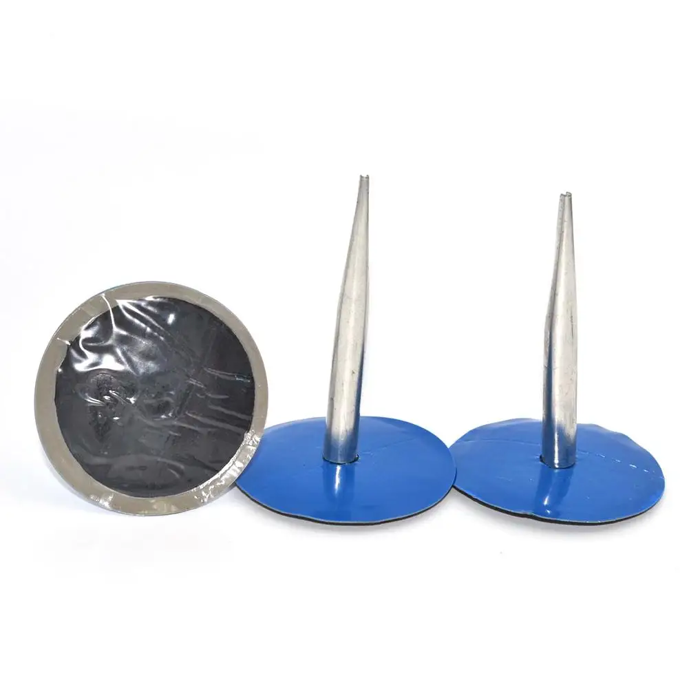 

24pcs Tyre Puncture Repair Tubeless Wired Mushroom Plug Patch Kit 4mm/6mm/9mm for Car Motorcycle Truck car repair tool Universal