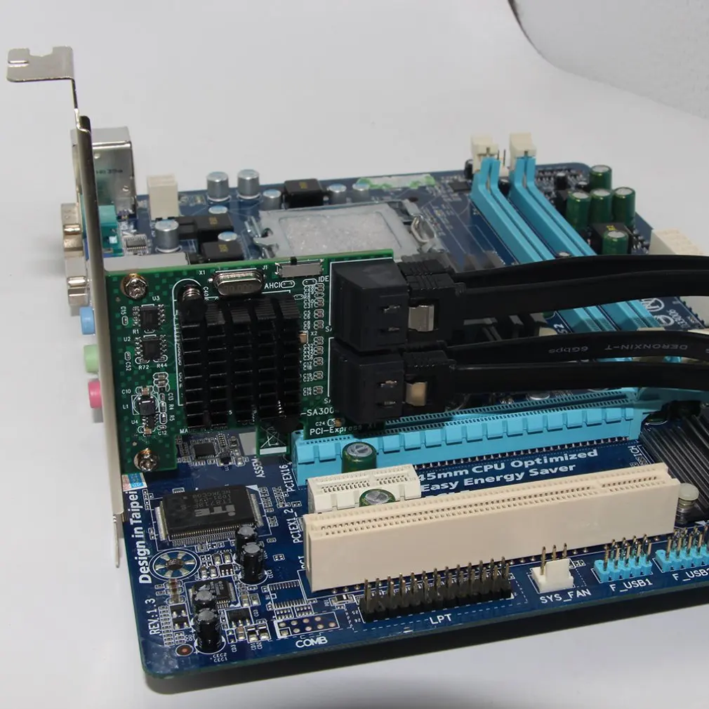 Карта Riser 4 порта 6G Pci E к Sata3.0 карта Sata 3 0 Майнер Ssd адаптер Ipfs с большим радиатором