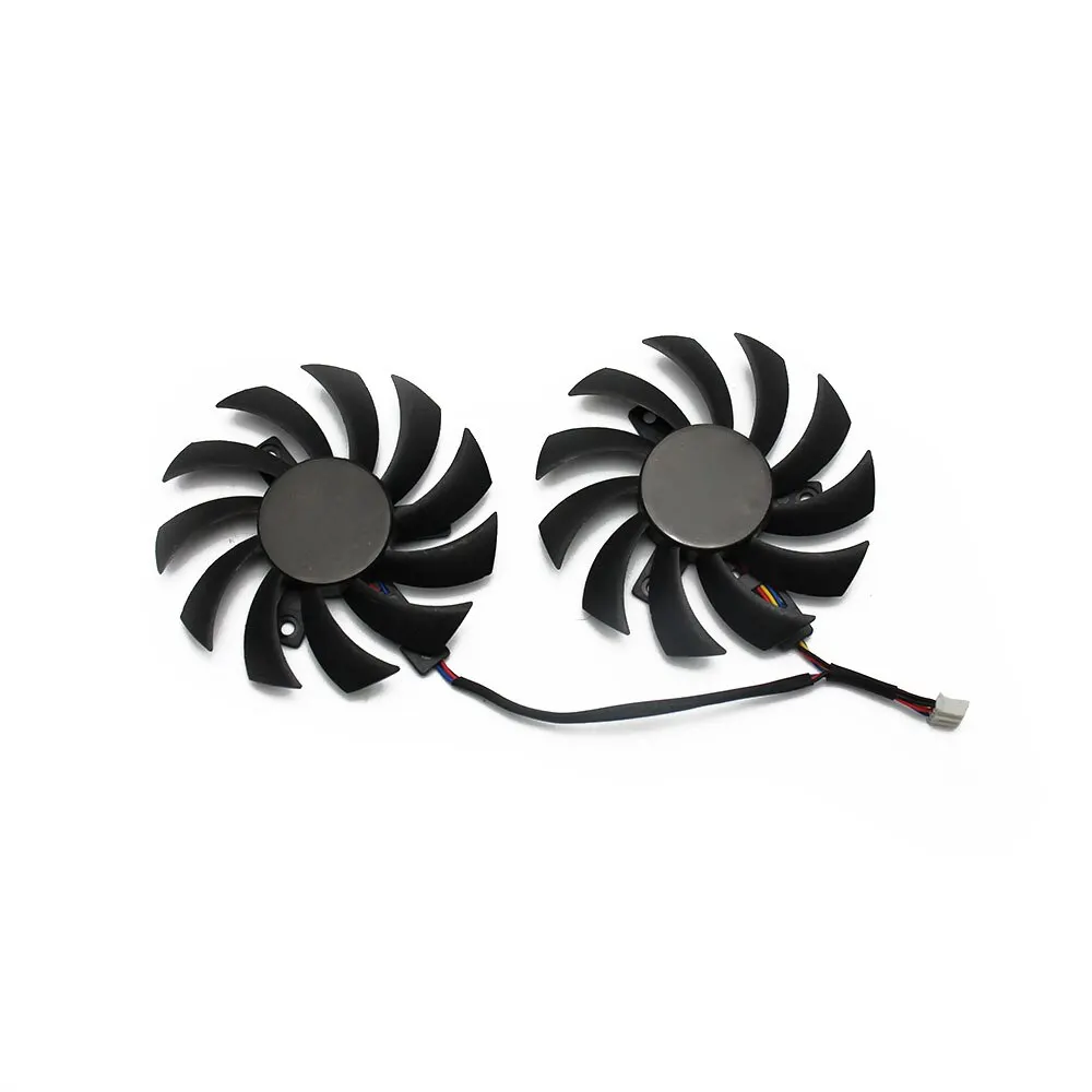 75mm pld08010s12hh 0 35a gtx950 gtx960 cooler fan for zotac geforce gtx 960 950 dual silencer video card cooling fan free global shipping