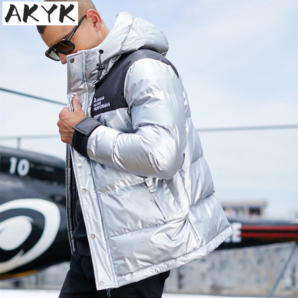 New men's casual cotton coat hooded clothes