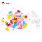 100 шт.лот, светодиодный неоновый светильник, вывеска, Торцевая Крышка для 6x12 мм, 7*12 мм, 8x16 мм, зажим, провод с 2 контактами для DC5V, DC24V, AC220V, AC110V, неон