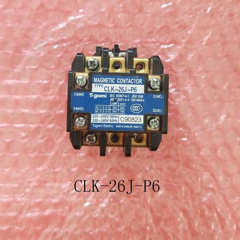 Подлинный для кондиционера воздуха Daikin контактор компрессора CLK 26J P6 RHXYQ10PY1