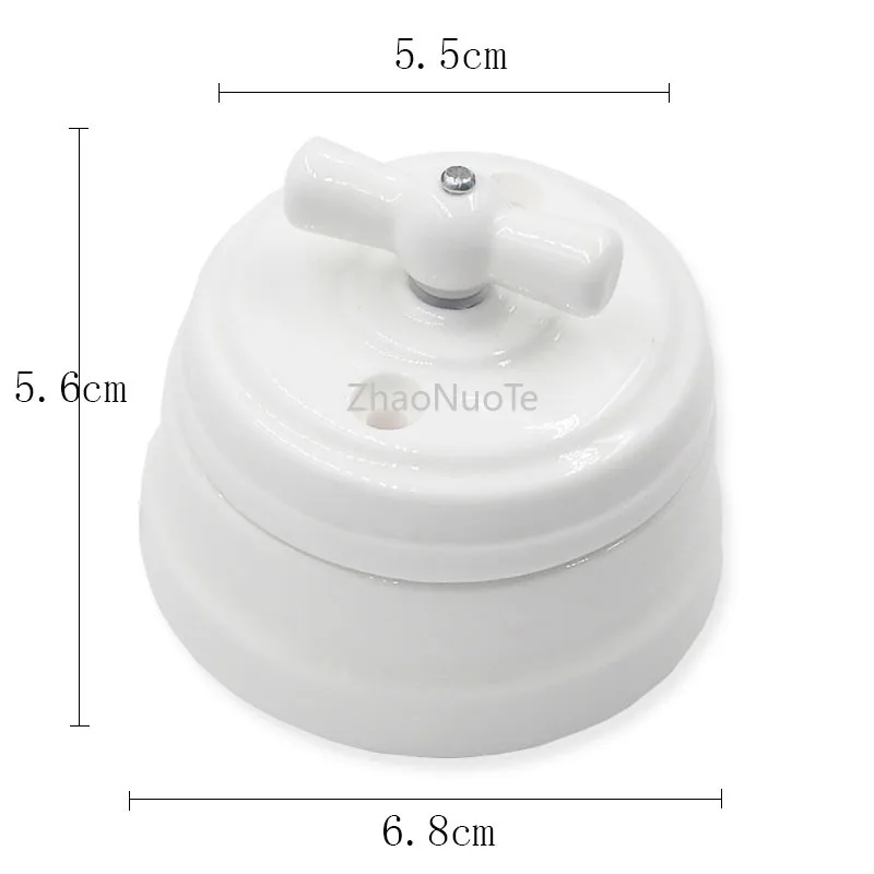 4 шт высокое качество товаров для дома в стиле ретро ЕС Керамика ручка