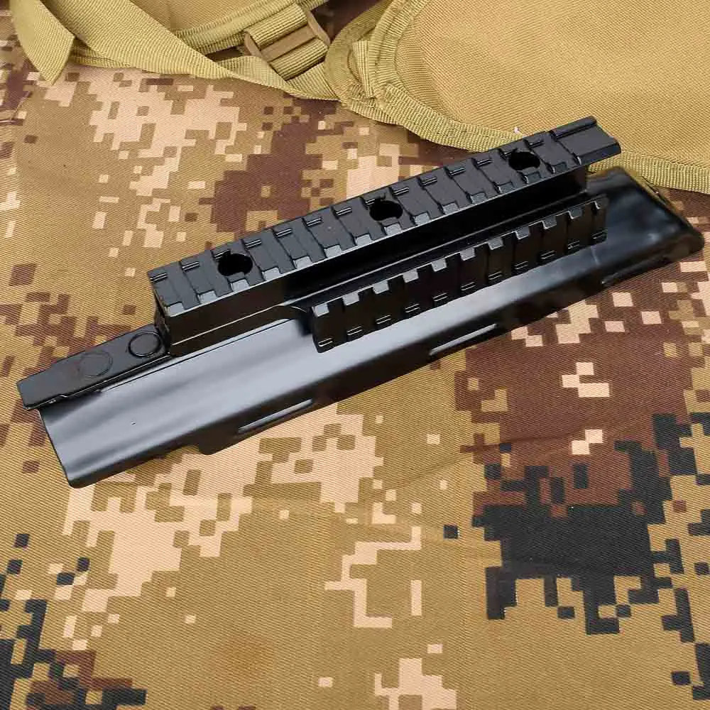 AK47 MAK90 верхняя крышка приемника крепление для прицела основание Пылезащитная крышка с Пикатинни верхняя рейка MNT-970A просвечивание через AK Rail