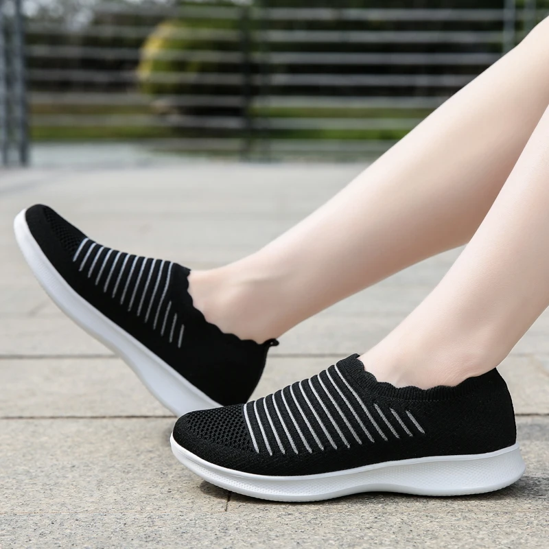 

Кроссовки-носки женские, легкие дышащие, без шнуровки, модная обувь, Размеры 35-41, весна-лето