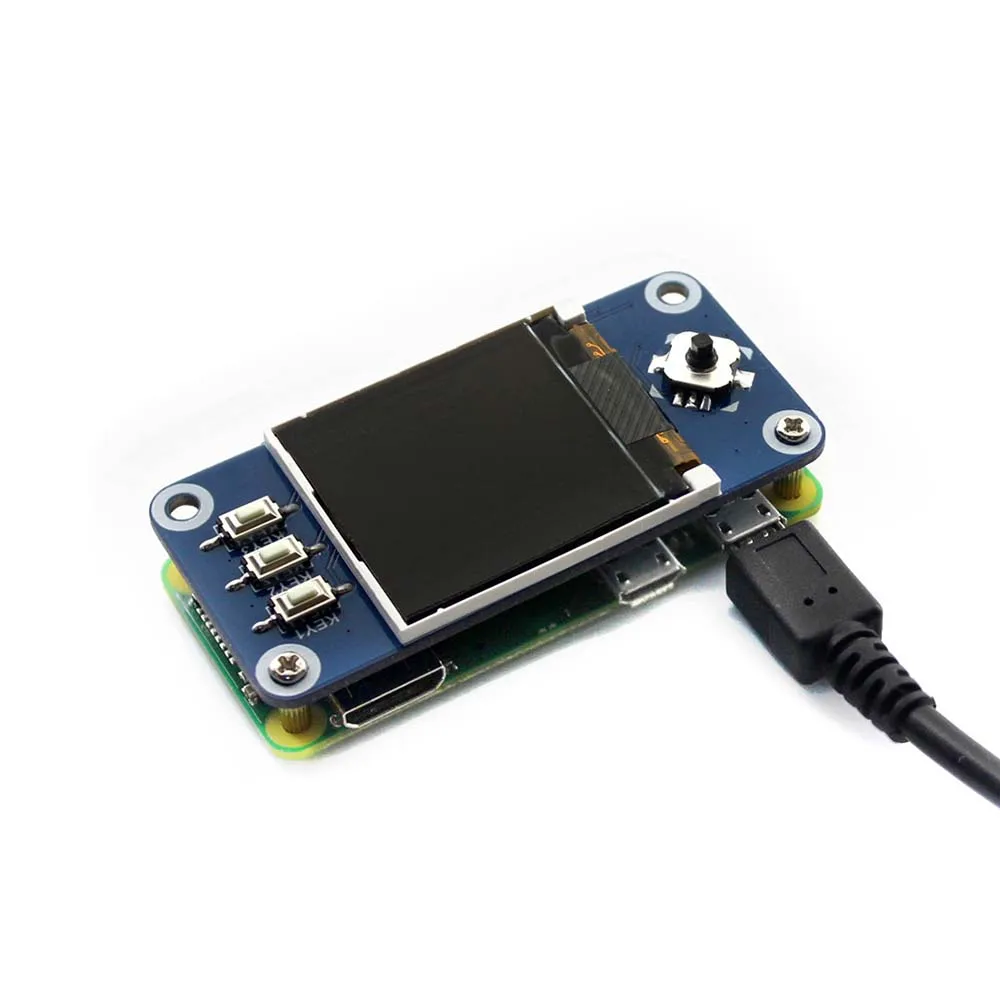 Плата ЖК-дисплея Waveshare 1 44 дюйма для Raspberry Pi 2B/3B/3B +/Zero W 128x128 пикселей интерфейс SPI