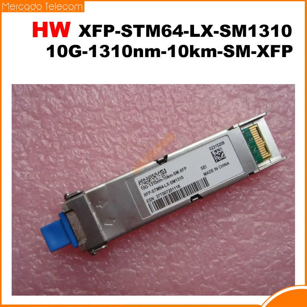 

HW original xfp-stm64-lx-sm1310 02315208 10g 10 Gigabit XFP 10km optical module 10G-1310nm-10km-SM-XFP
