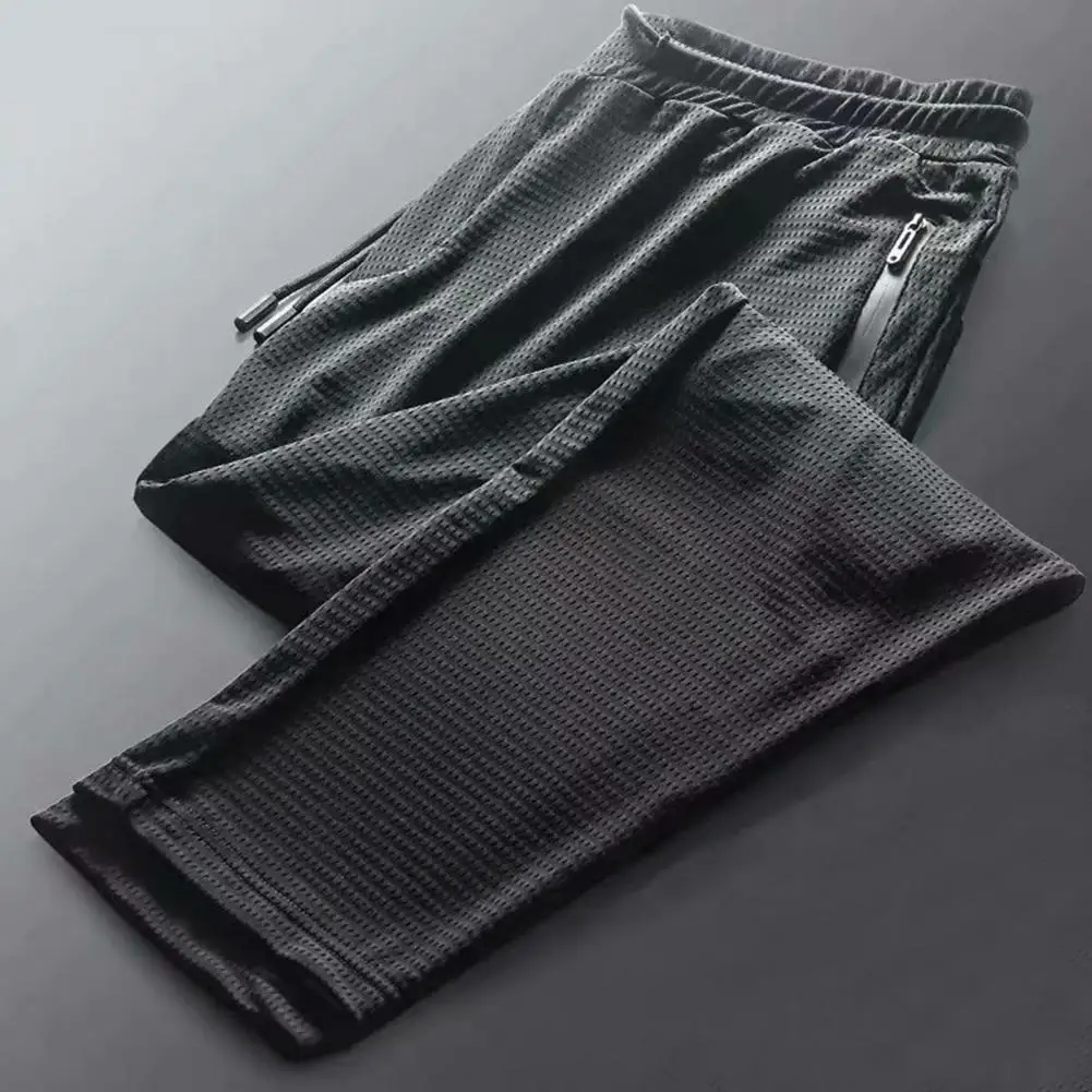 Comfortable Tapered Trousers Slim Fit Stylish Stretchy Tapered Trousers  Pants    Trousers drawstring tapered trousers in dark grey